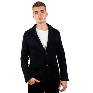 NETWORK DARK BLUE CARDIGAN | MENS SIZE L